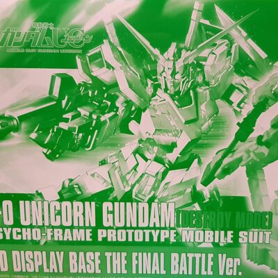 Hg Rx-0 Unicorn Gundam Destroy Mode Full Psycho-Frame Prototype Mobile Suit