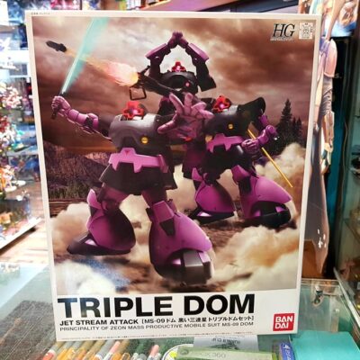 HG Triple Dom Set Gunpla Hguc
