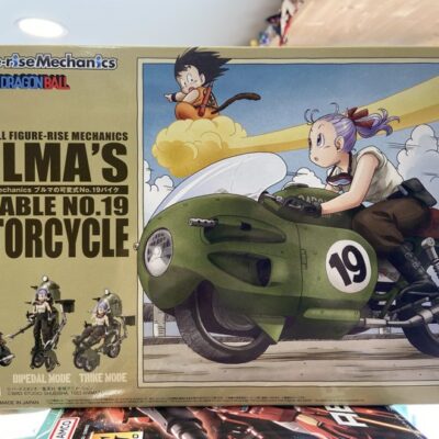 Model kit dragon ball bulma's motorcycle